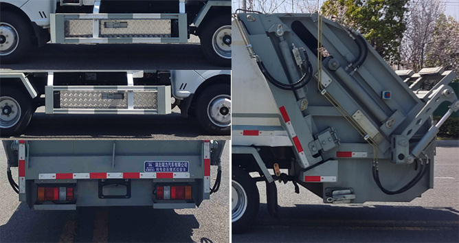 瑞力星牌RLQ5040ZYSBEV純電動壓縮式垃圾車公告圖片