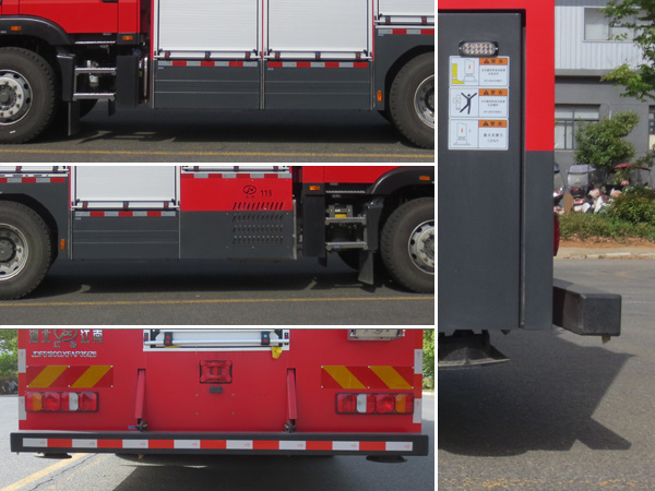 江特牌JDF5190GXFAP35/Z6壓縮空氣泡沫消防車公告圖片