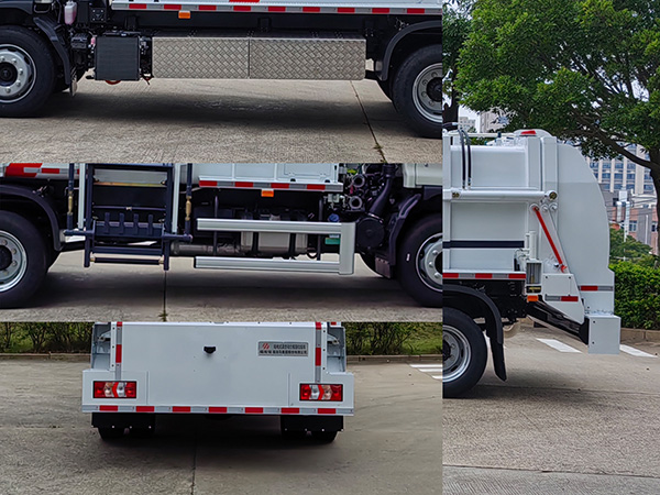 福龍馬牌FLM5120TCAJQPHEV插電式混合動(dòng)力餐廚垃圾車公告圖片