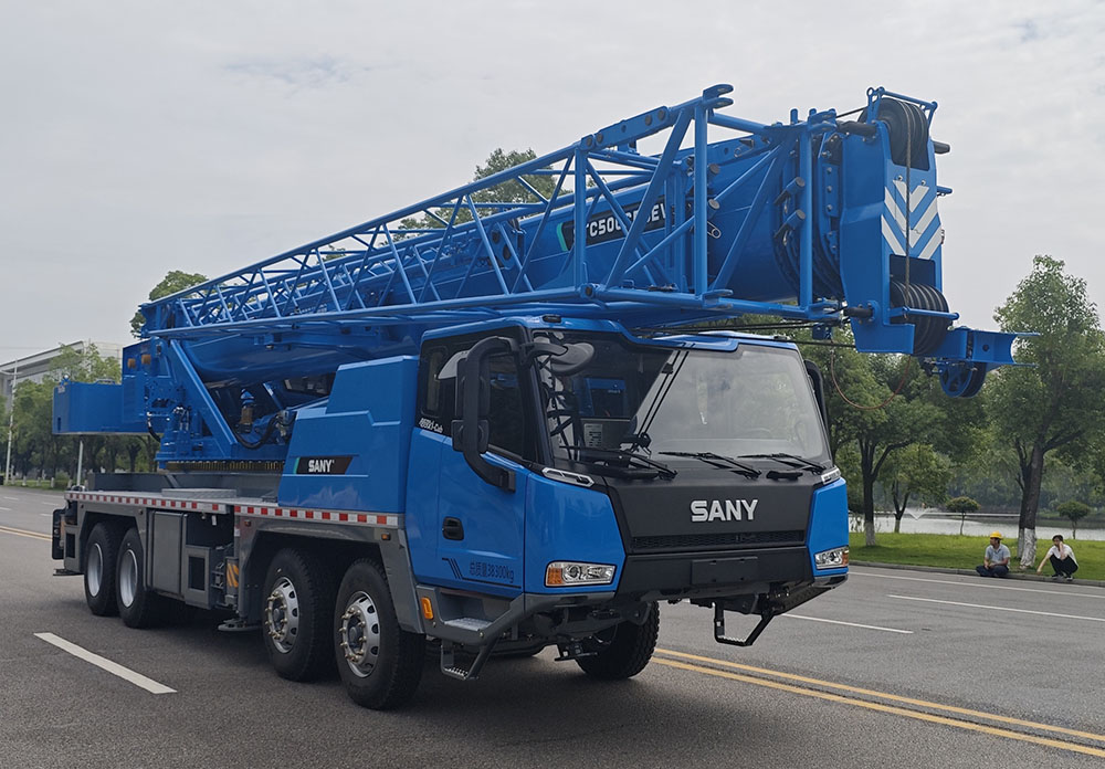 三一牌SYM5380JQZ50C8BEV純電動汽車起重機公告圖片