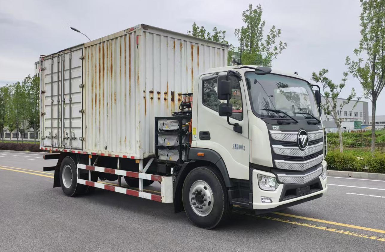 歐曼牌BJ5181XXYEVAGF-01純電動(dòng)廂式貨車公告圖片
