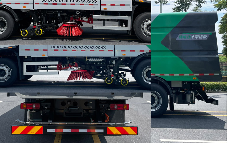 樂潔牌JLL5181TXSDFBEV純電動洗掃車公告圖片