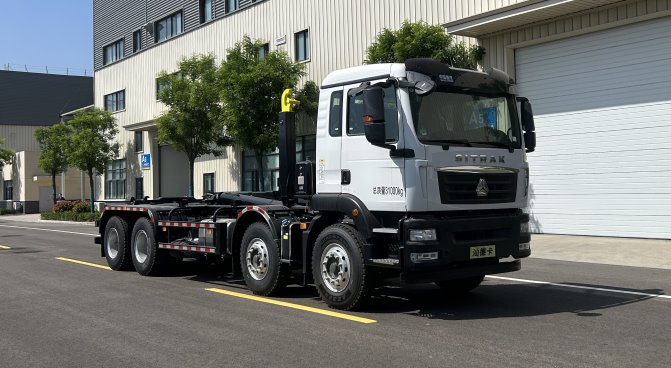 GH5319ZXXZZ6型車廂可卸式垃圾車圖片