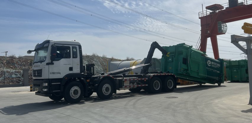 廣環(huán)牌GH5319ZXXZZ6車廂可卸式垃圾車公告圖片