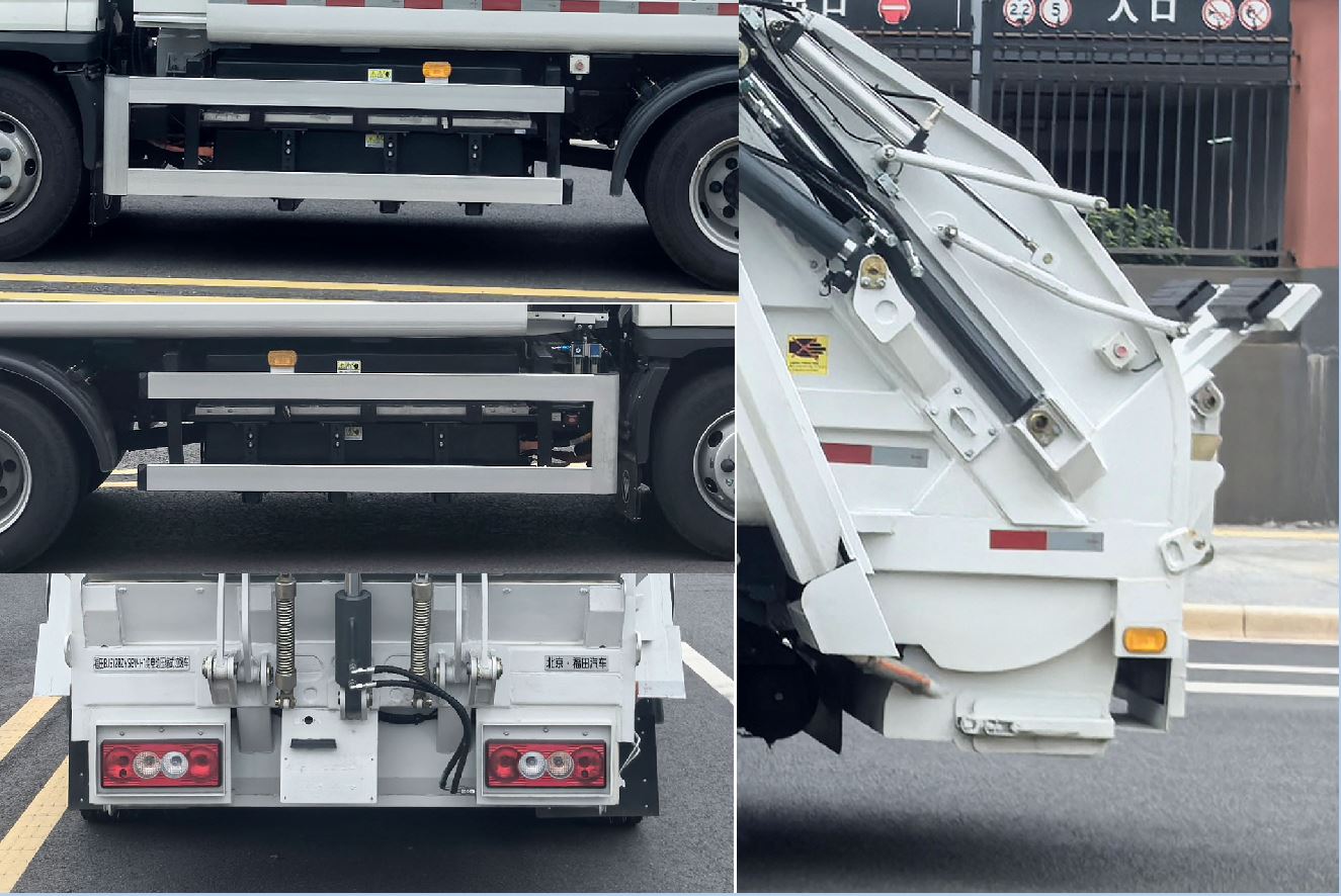 福田牌BJ5128ZYSEV-H1純電動壓縮式垃圾車公告圖片