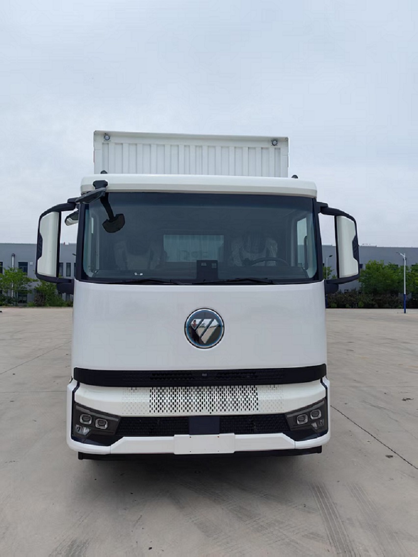 福田牌BJ5186XXYEVL純電動廂式貨車公告圖片