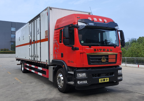 專力牌ZLC5186XRYZ6易燃液體廂式運輸車公告圖片