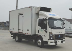 豪沃牌ZZ5047XLCK3615Z145SBEVG5换电式纯电动冷藏车