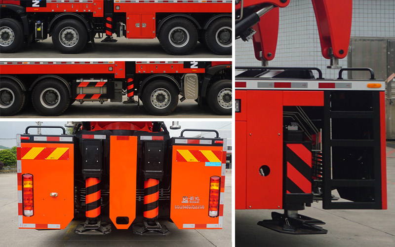 韶起牌SGQ5460JQZZG6汽車起重機公告圖片