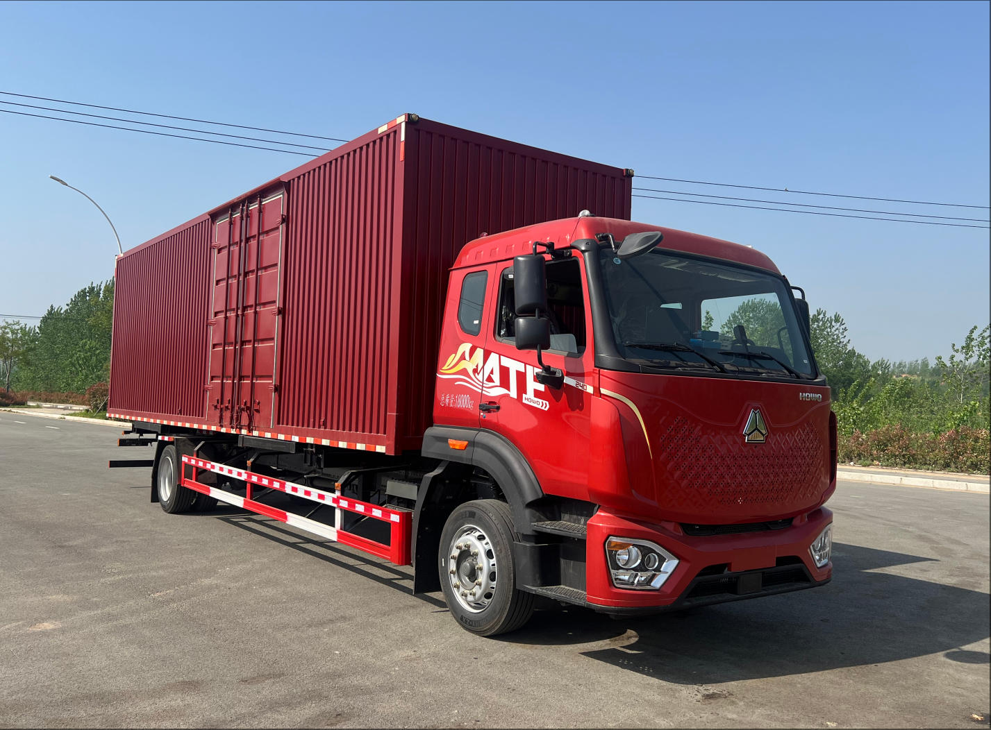 旺龍威牌WLW5180ZKX6TX車(chē)廂可卸式汽車(chē)公告圖片