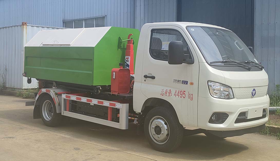凱力風(fēng)牌KLF5043ZXXBEV純電動(dòng)車(chē)廂可卸式垃圾車(chē)公告圖片