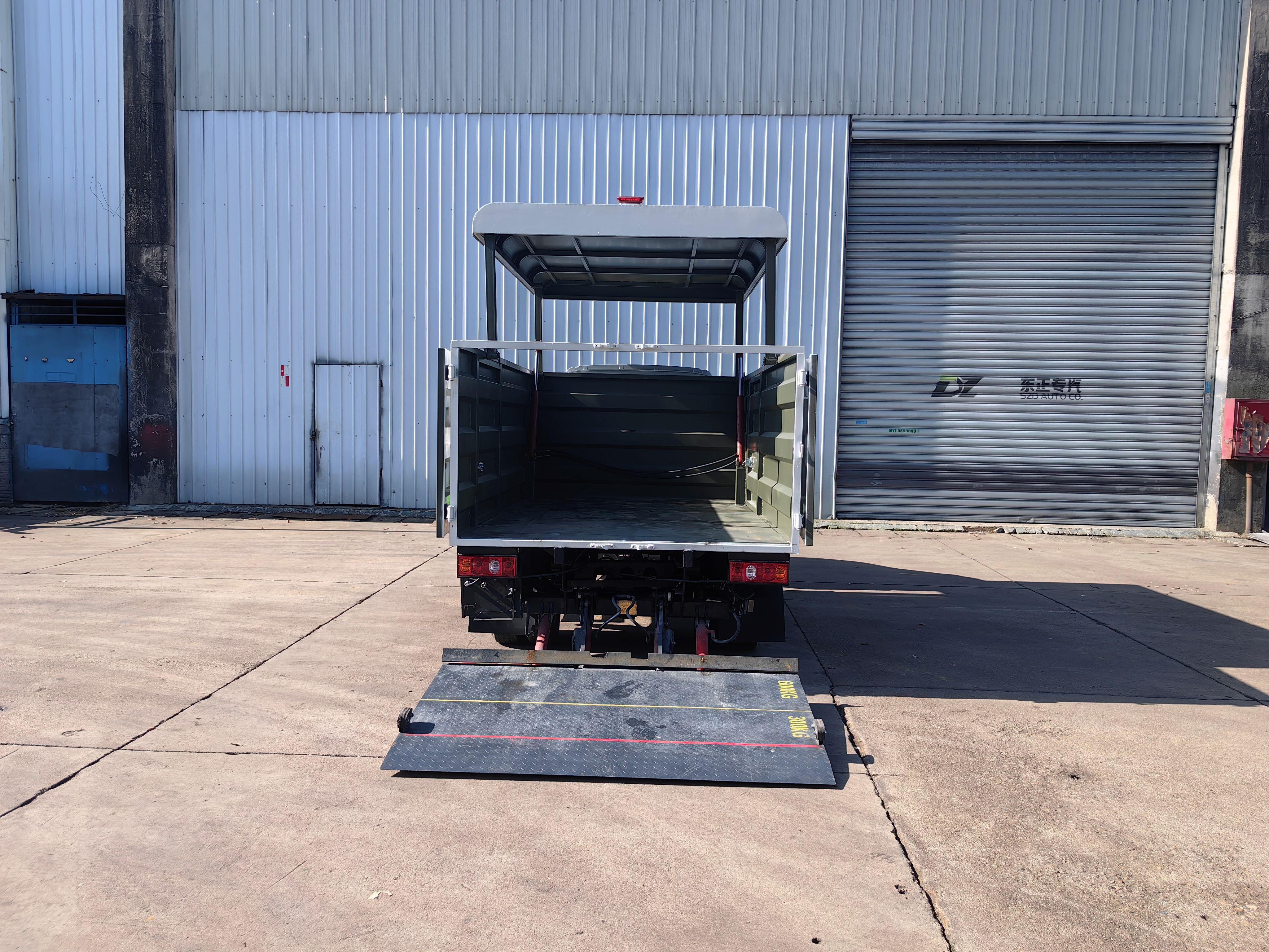 炎帝牌SZD5031XTYSC6密閉式桶裝垃圾車公告圖片