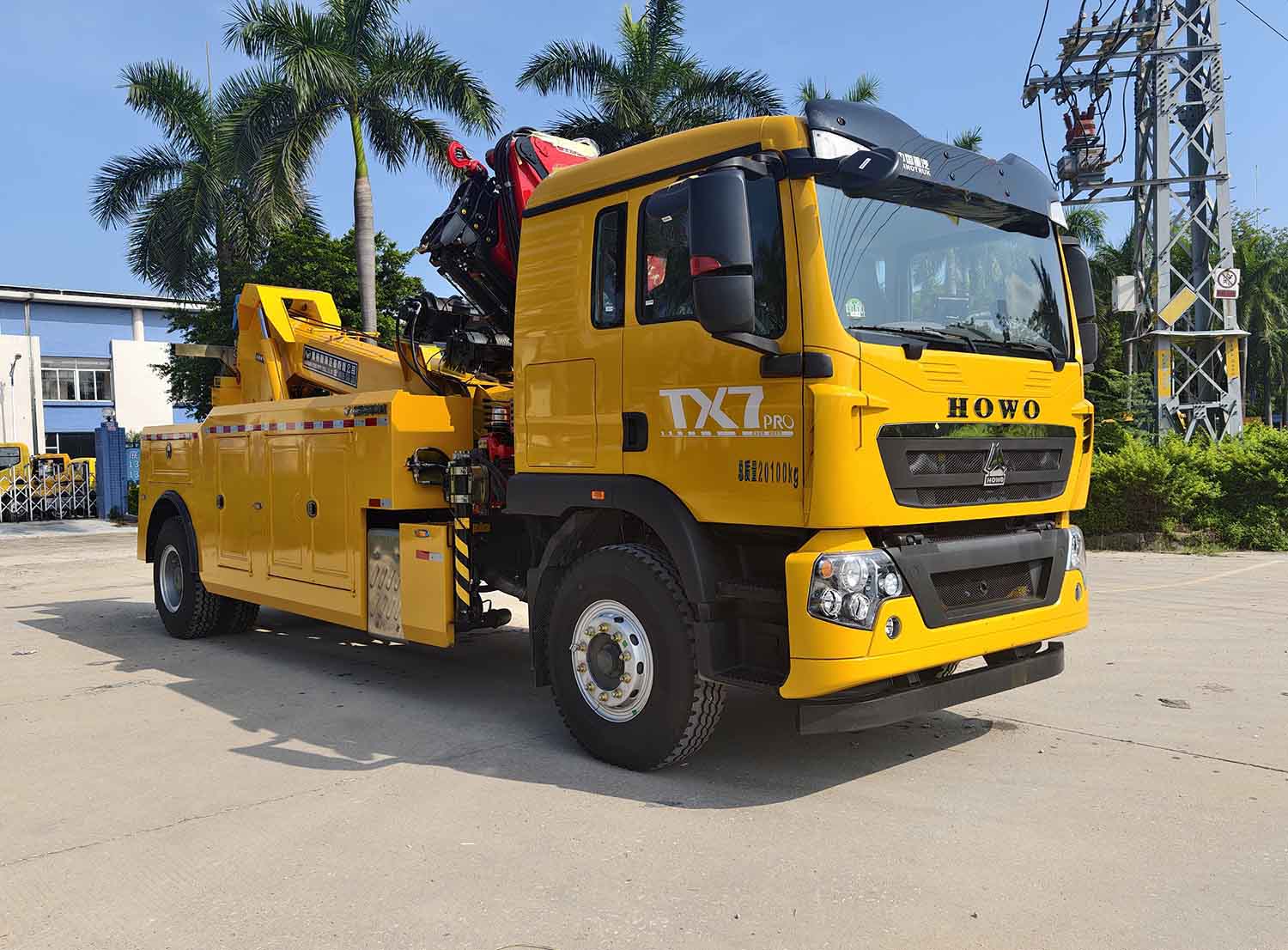 YH5202TQZ096T型清障車圖片