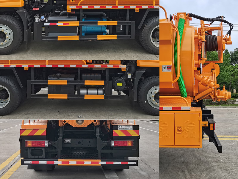 楚勝牌CSC5160GQWS6清洗吸污車公告圖片