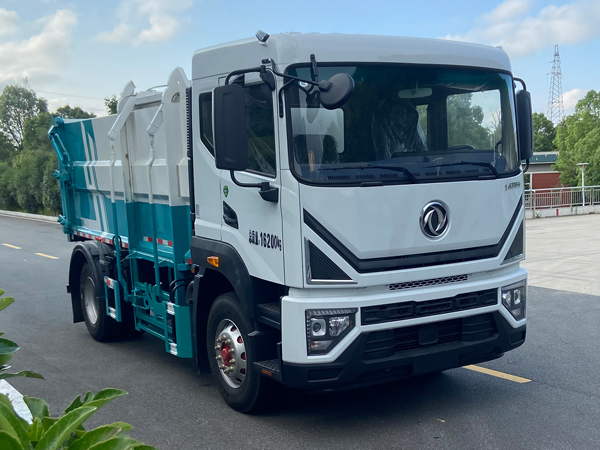 程力威牌CLW5160ZZZCDP自裝卸式垃圾車公告圖片