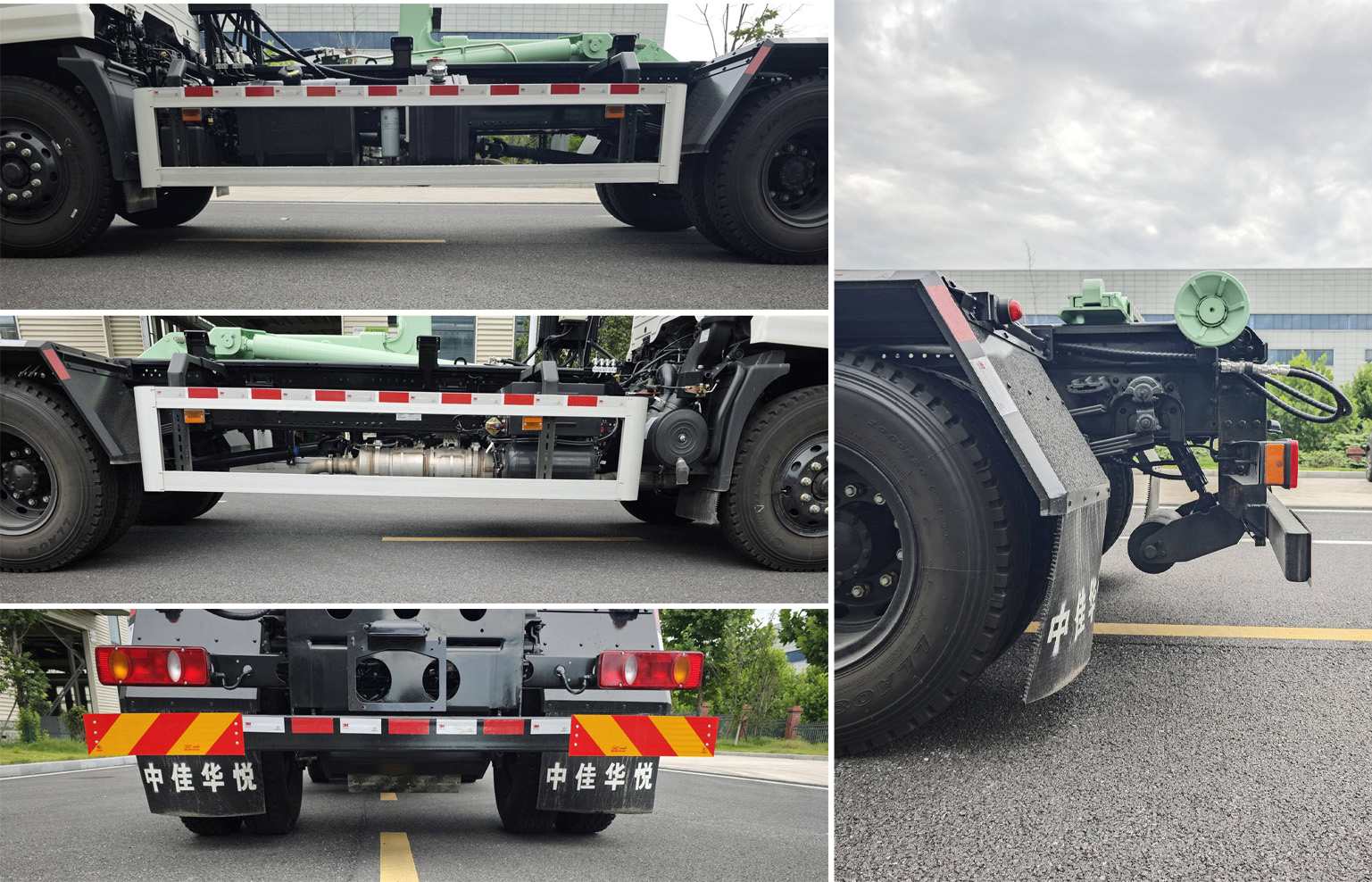 中佳華悅牌ZHN5181ZXXDF6車廂可卸式垃圾車公告圖片