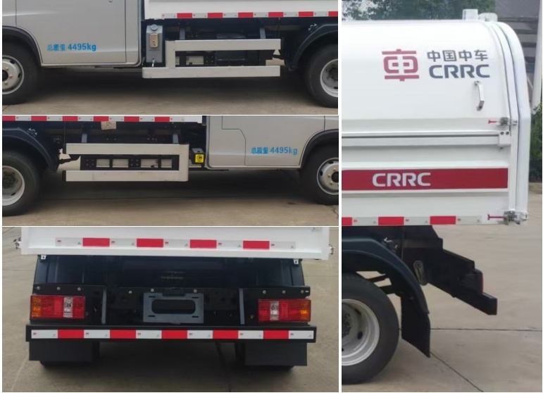 中國(guó)中車牌TEG5040ZLJAJFBEV1純電動(dòng)垃圾轉(zhuǎn)運(yùn)車公告圖片