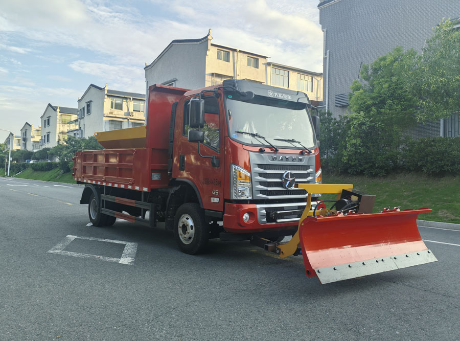 力海通牌HLH5040TCXDYQ6除雪車公告圖片