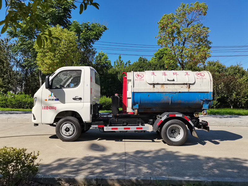 楚勝牌CSC5042ZXXBBEV純電動車廂可卸式垃圾車公告圖片