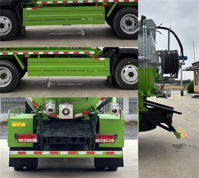 祥農(nóng)達(dá)牌SGW5121GQWBJ6清洗吸污車公告圖片