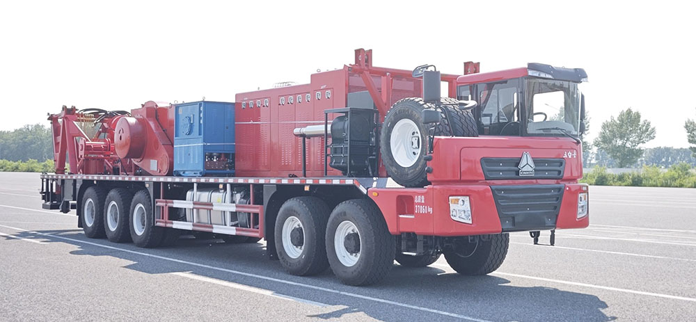 通石牌THS5385TXJ6修井機(jī)公告圖片