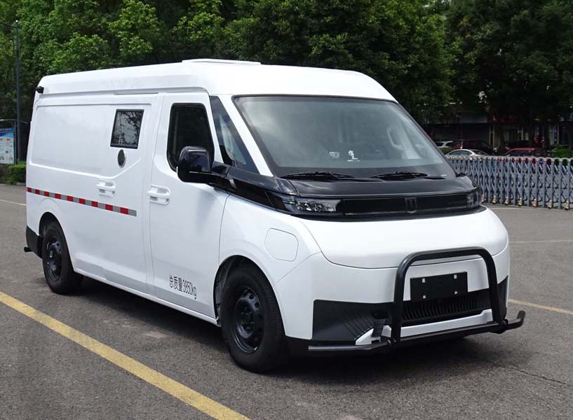 圣路牌SLT5040XYCDCBEV-AM純電動運鈔車