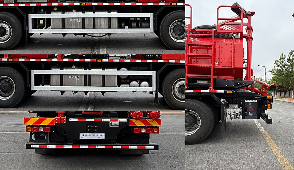 陜汽通力牌STL5360TYL壓裂車(chē)公告圖片