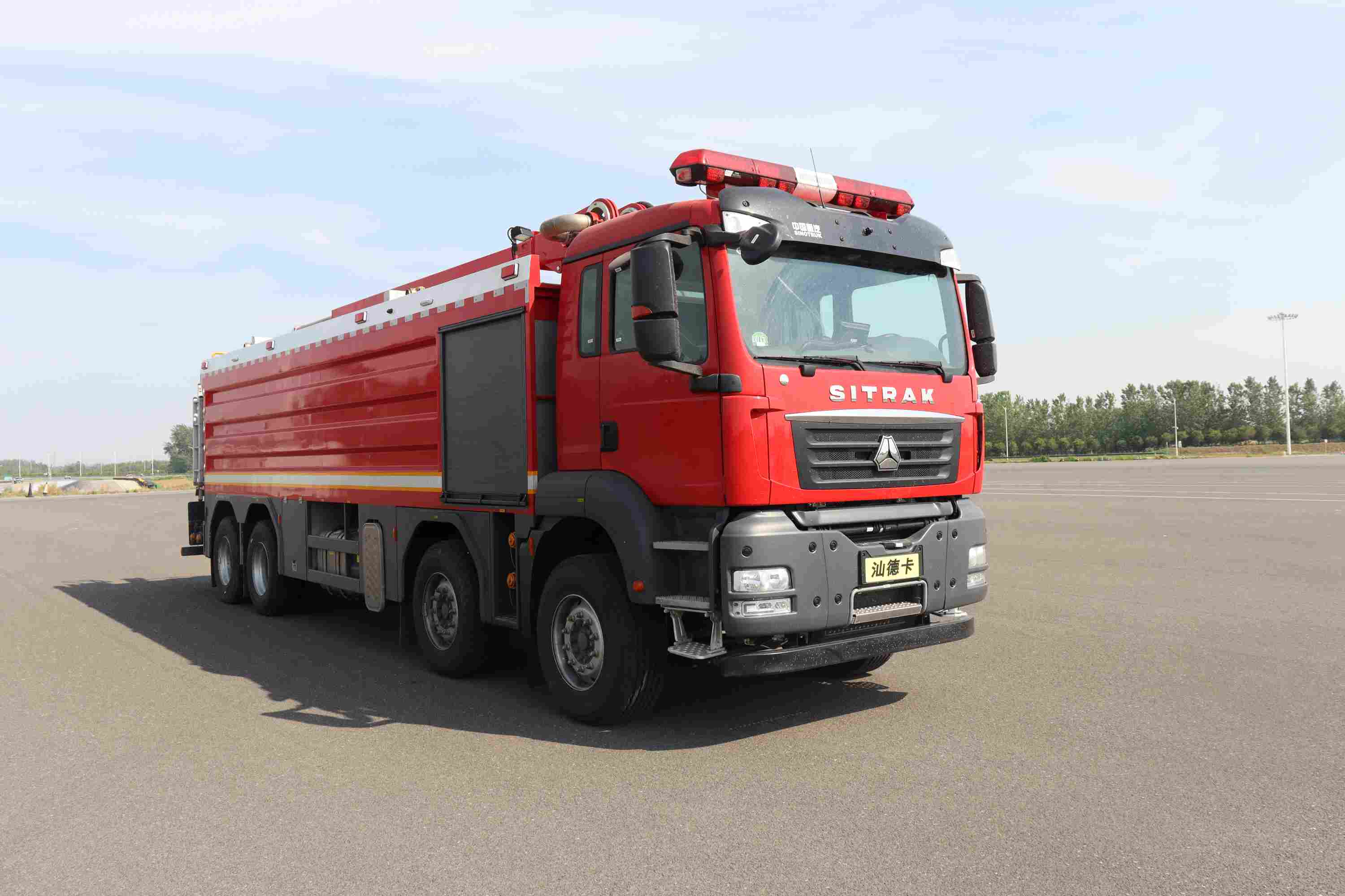 禹都牌YL5430GXFGY240/SDK供液消防車(chē)