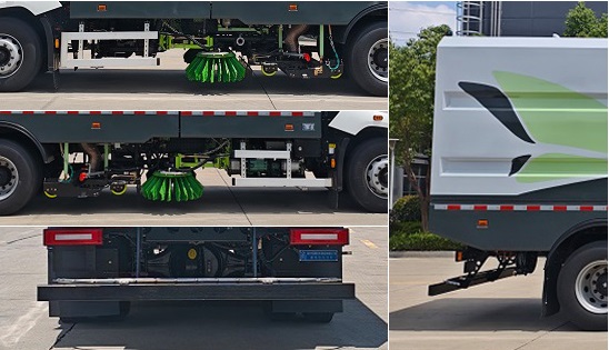 程力威牌CLW5180TXSBEV6SL純電動(dòng)洗掃車公告圖片