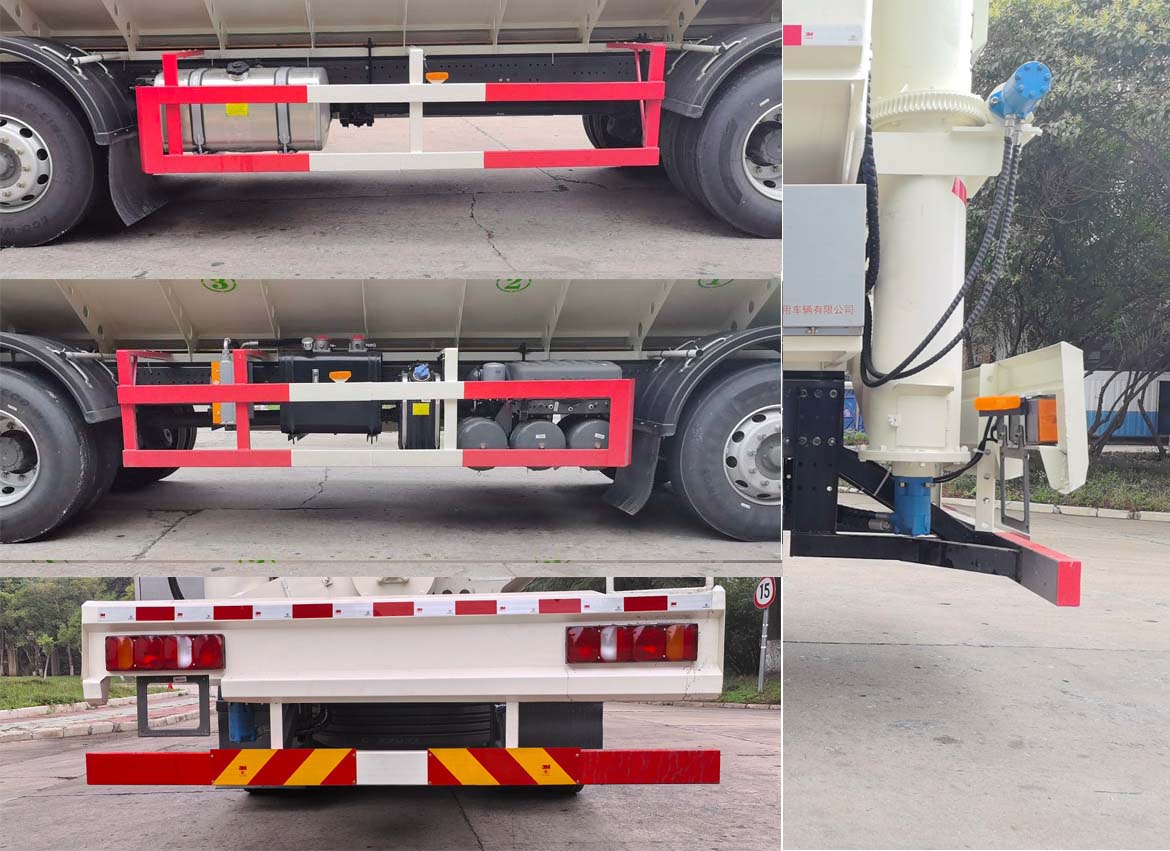 牧安達牌SDM5317ZSLZQCZ散裝飼料運輸車公告圖片