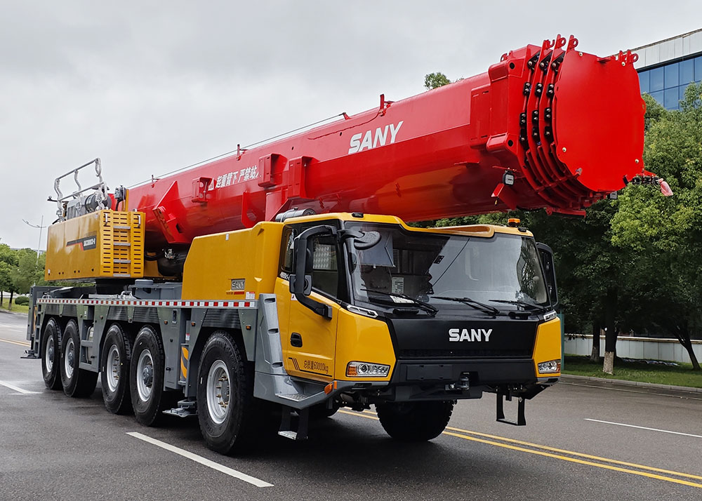 三一牌SYM5605JQZ300C全地面起重機公告圖片