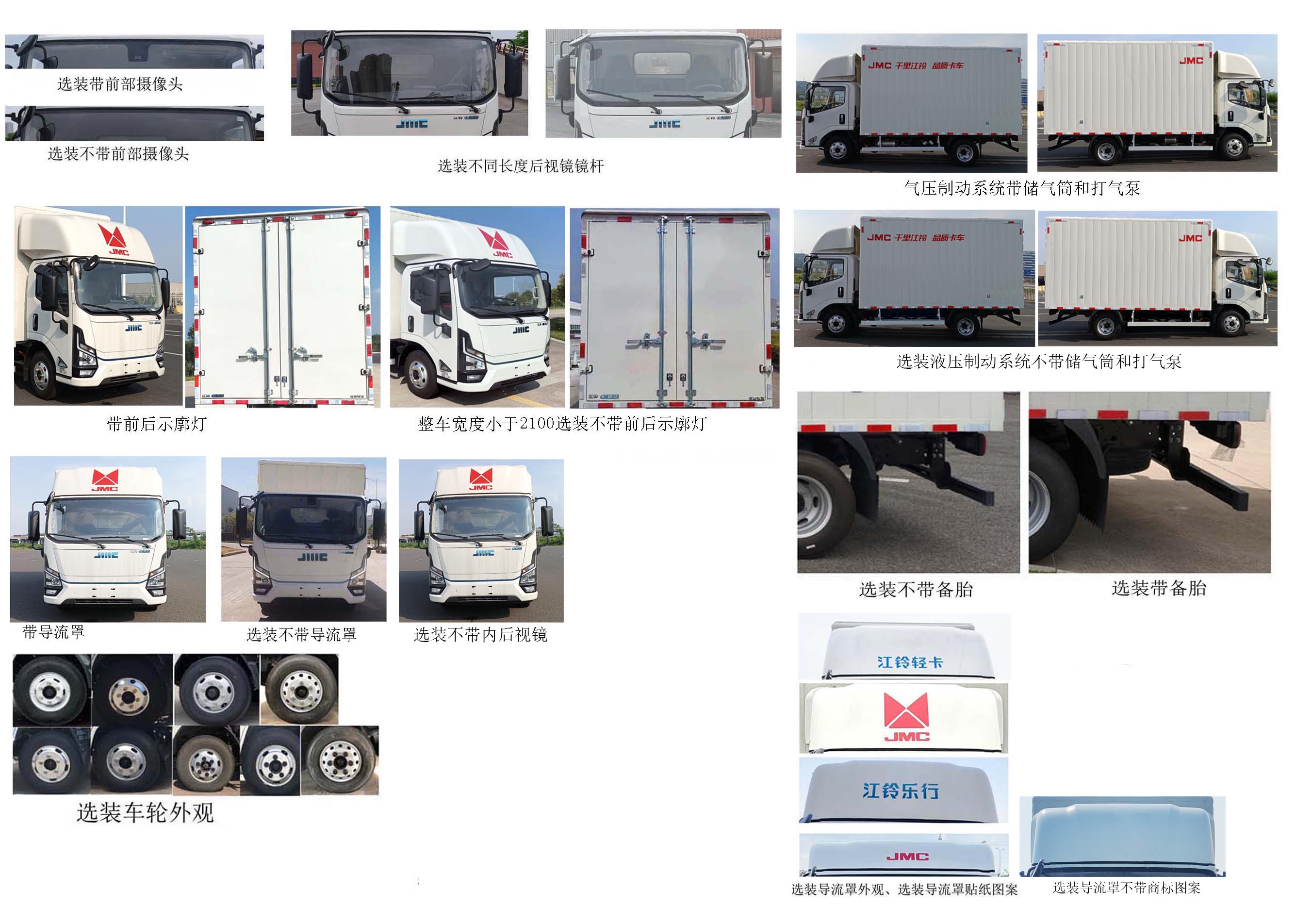 江鈴牌JX5049XXYT0C2BEV純電動(dòng)廂式貨車公告圖片