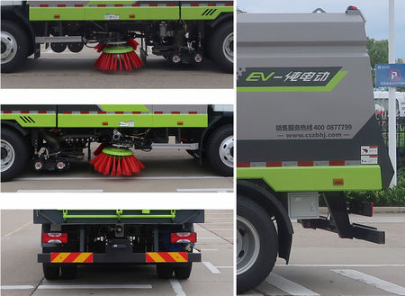 中標(biāo)牌ZBF5120TXSSHCBEVF純電動(dòng)洗掃車公告圖片