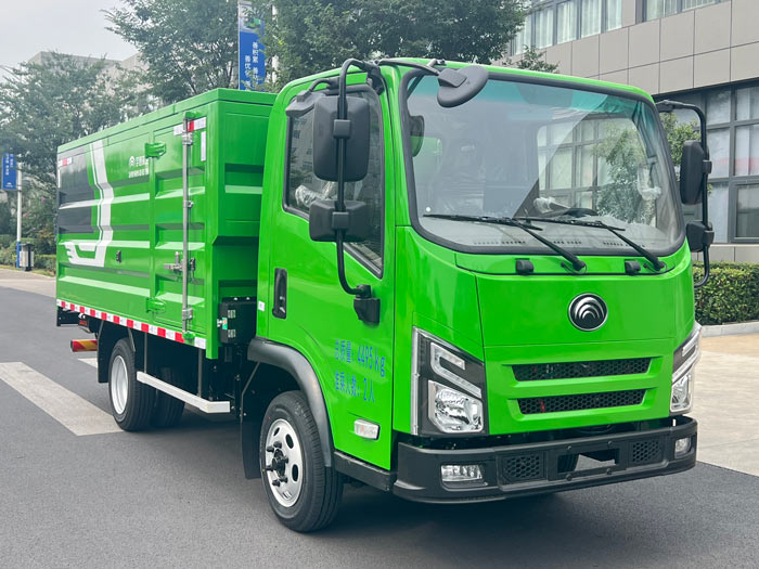 YTZ5042XTYD0BEV型純電動(dòng)密閉式桶裝垃圾車圖片