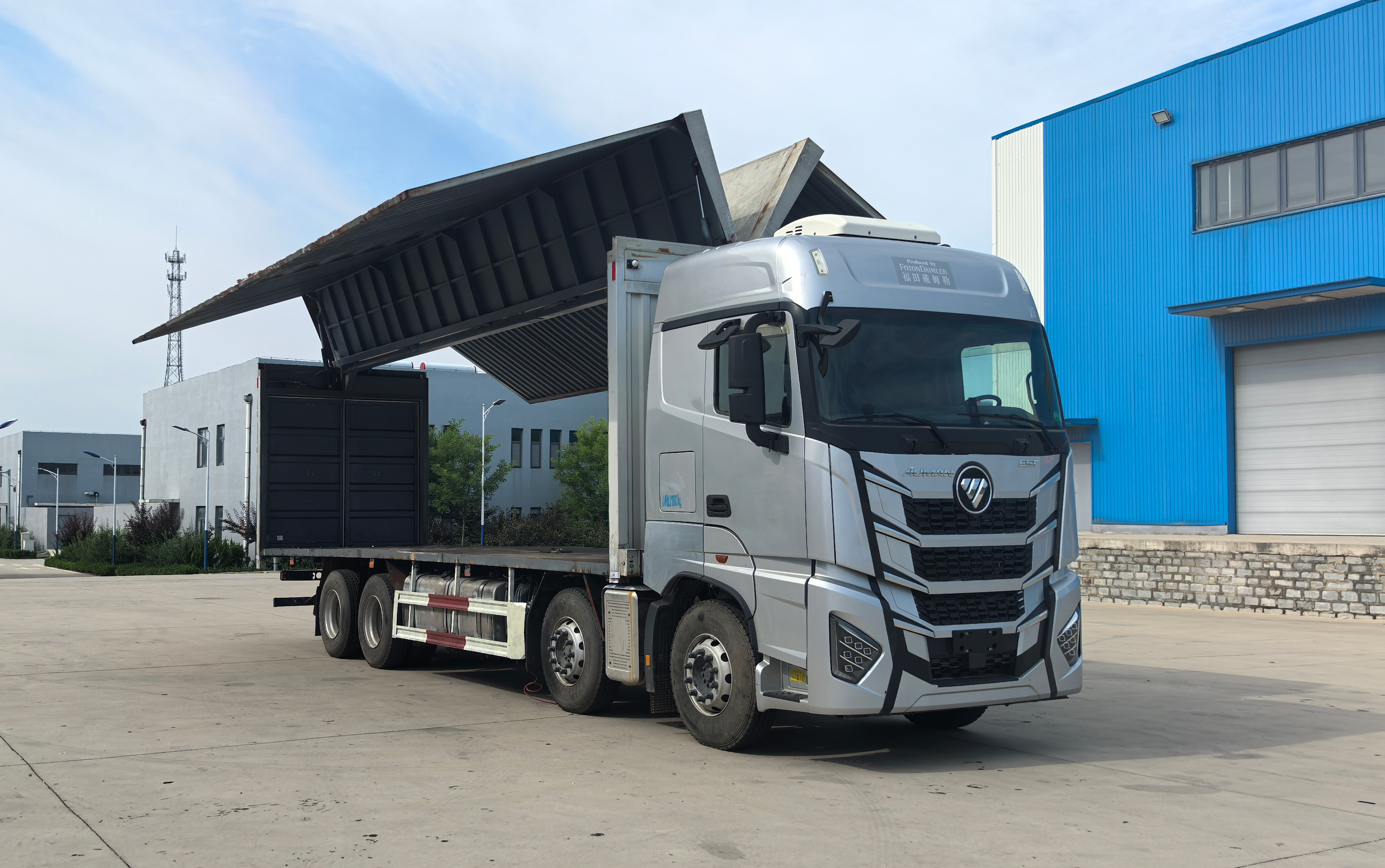 歐曼牌BJ5319XYKY6GAM-01翼開啟廂式貨車公告圖片