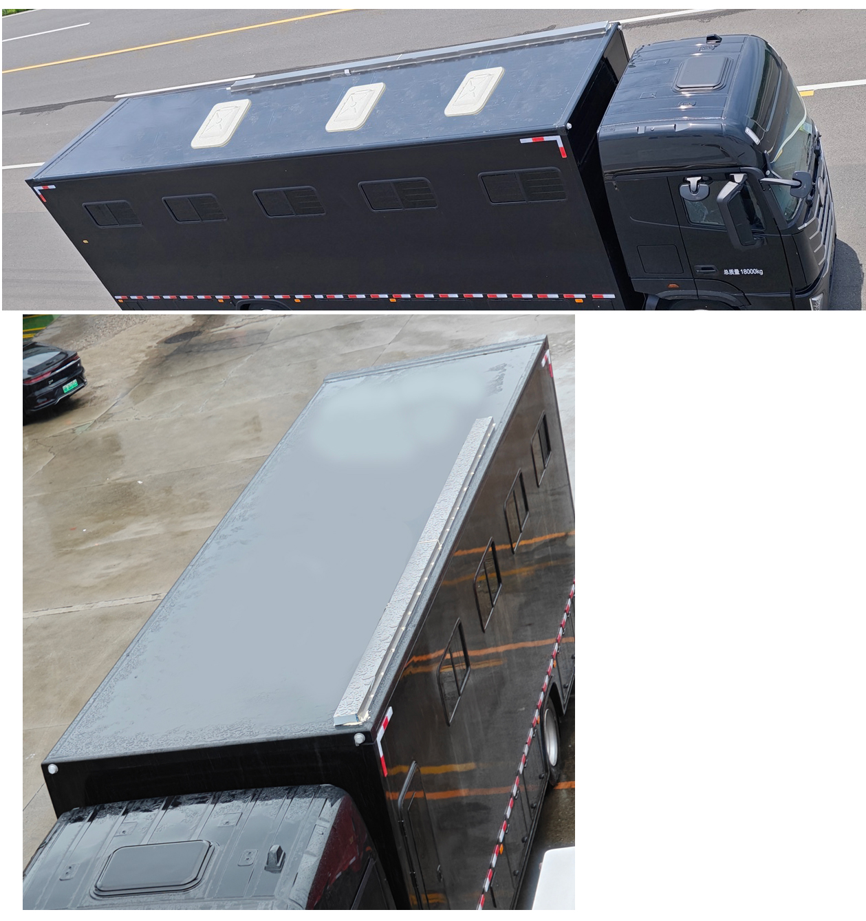 天順牌CHZ5182XYMB6運(yùn)馬車(chē)公告圖片