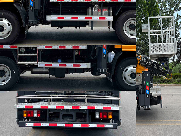 鴻昇久邦牌JBP5040JGKQL6高空作業(yè)車公告圖片