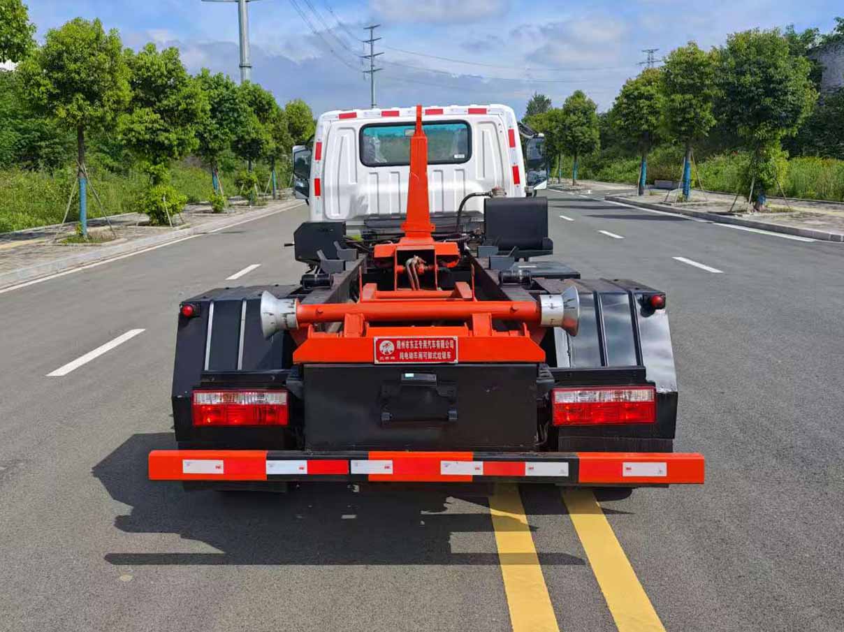 炎帝牌SZD5040ZXXFDBEV純電動車廂可卸式垃圾車公告圖片