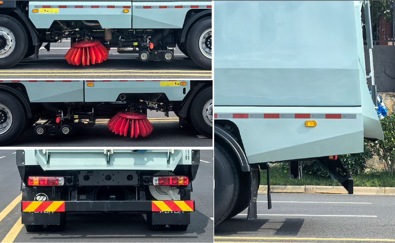 福田牌BJ5188TXSEV-H1純電動洗掃車公告圖片