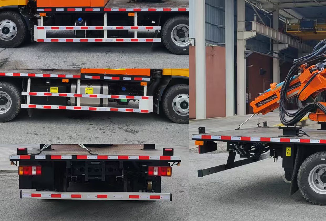 渝宏精工牌YHQ5081TQX161A護欄搶修車公告圖片