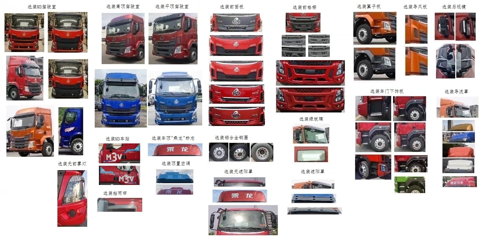 乘龍牌LZ5181XYKH5AC101翼開啟廂式貨車公告圖片