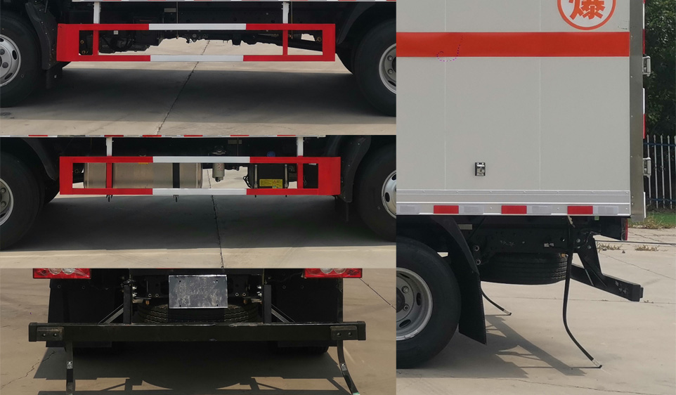 鴻天牛牌HTN5090XQY爆破器材運(yùn)輸車(chē)公告圖片