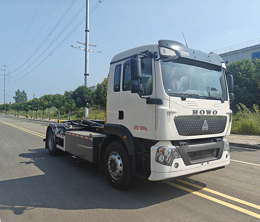 HZH5187ZXXZBEVLH型純電動車廂可卸式垃圾車圖片