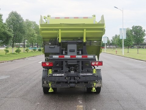 中聯(lián)牌ZBH5040ZZZSHCBEVA純電動自裝卸式垃圾車公告圖片