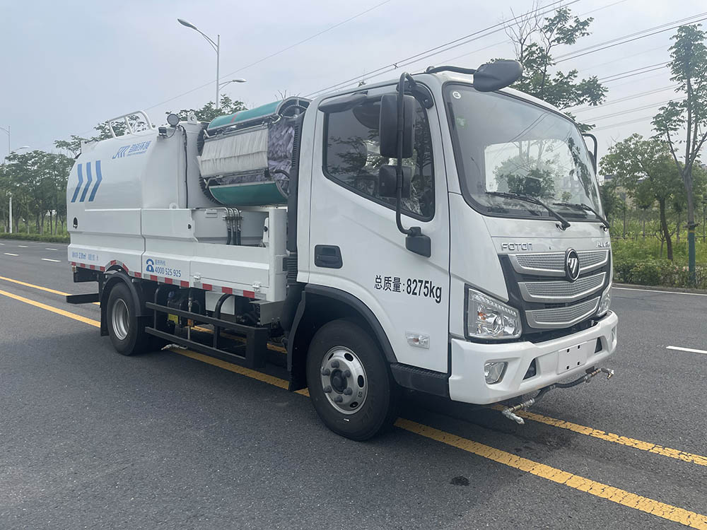 樂潔牌JLL5080GQXBJE6護(hù)欄清洗車