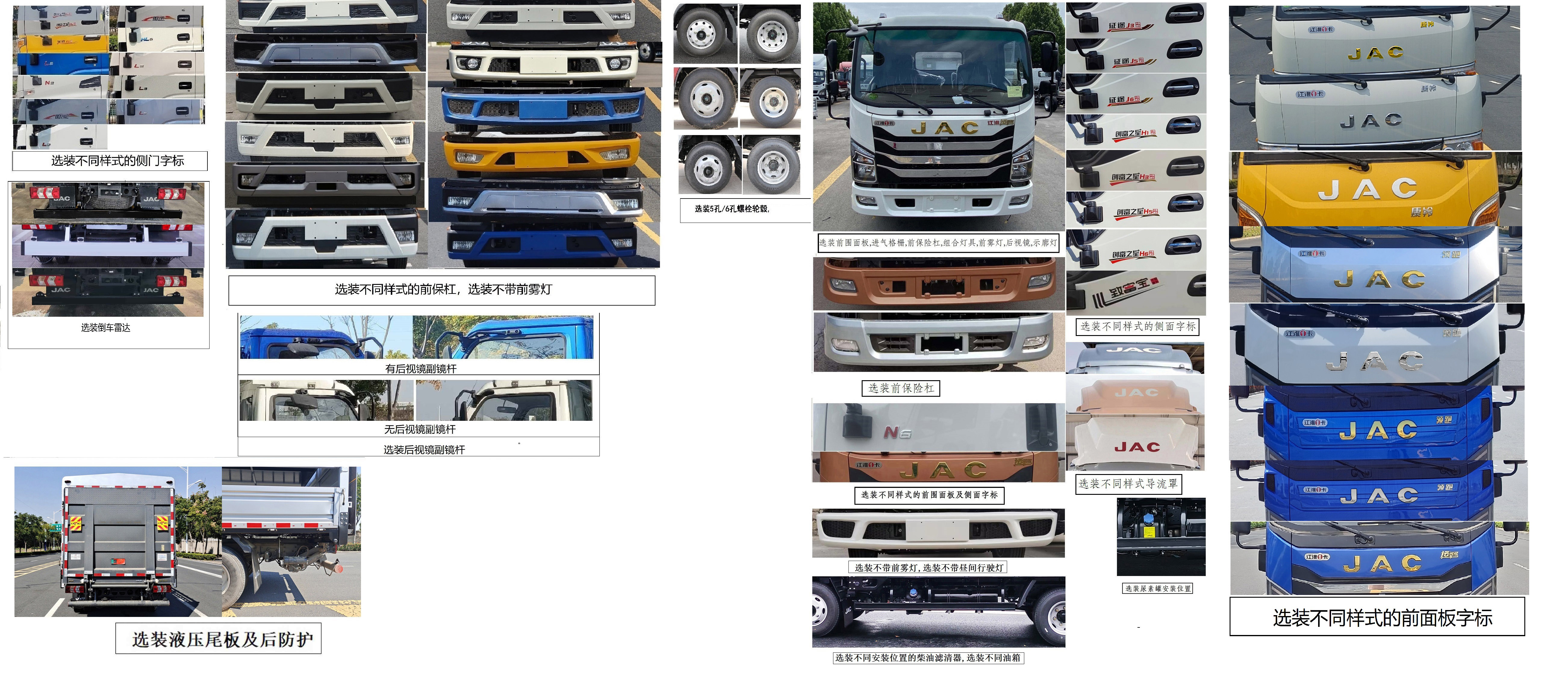 江淮牌HFC5045CCYB22K1C7S倉(cāng)柵式運(yùn)輸車公告圖片