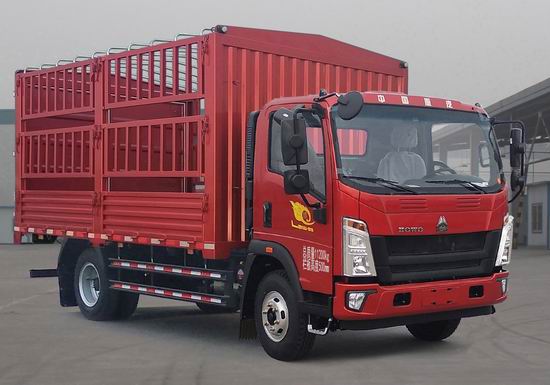 豪沃牌ZZ5117CCYH4215F1倉柵式運輸車公告圖片