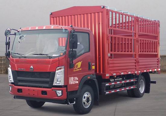 豪沃牌ZZ5117CCYH4515F1倉柵式運輸車公告圖片