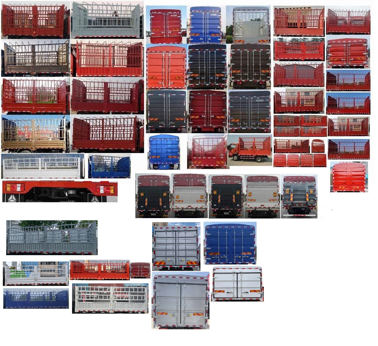 豪沃牌ZZ5167CCYH4215F1倉(cāng)柵式運(yùn)輸車公告圖片