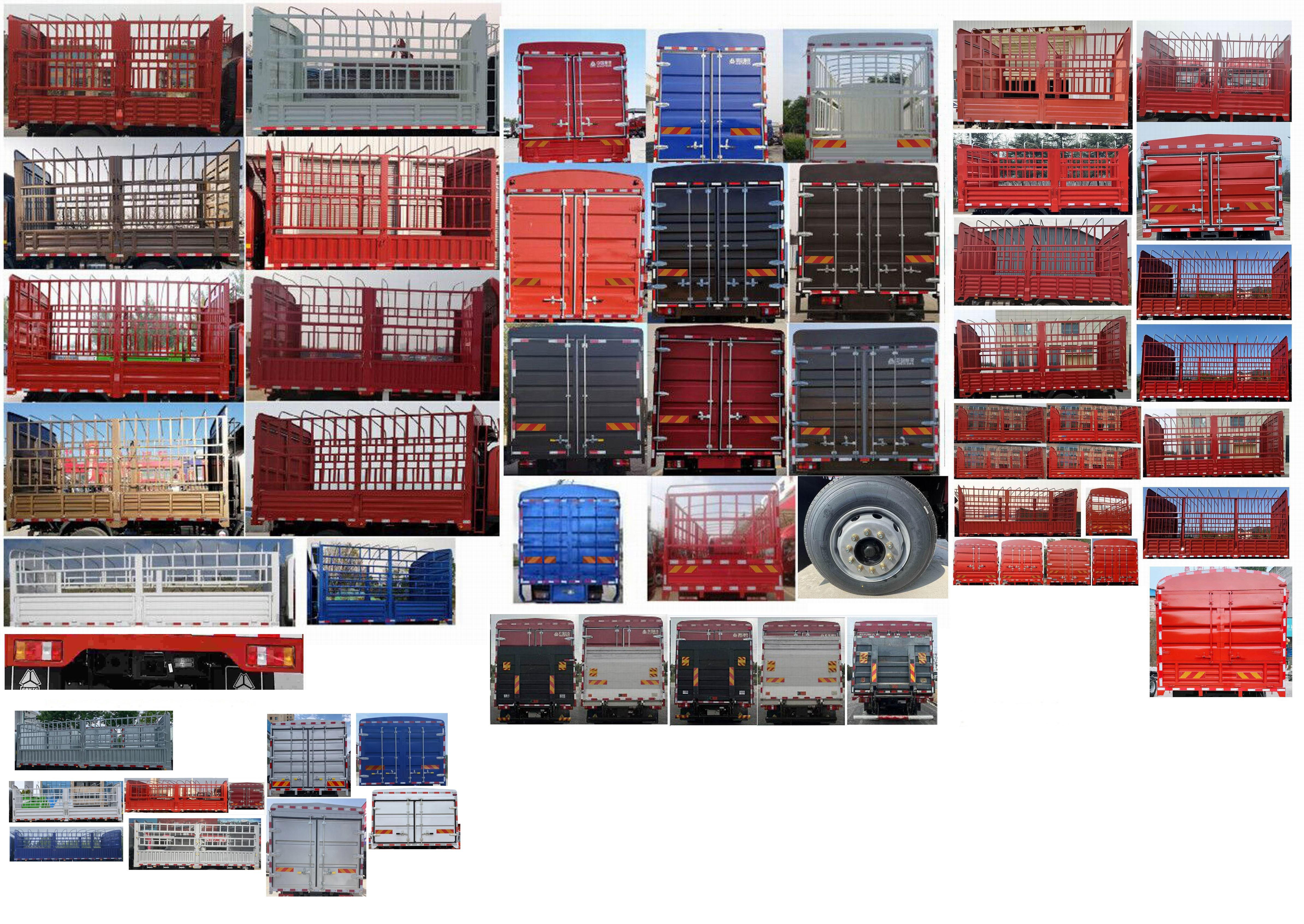 豪沃牌ZZ5167CCYH4515F1倉柵式運輸車公告圖片